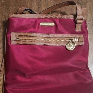 Burgundy Michael Kors Purse